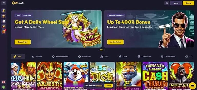 Spinhub Casino sérieux ou arnaque ? Ce qu'on a trouvé
